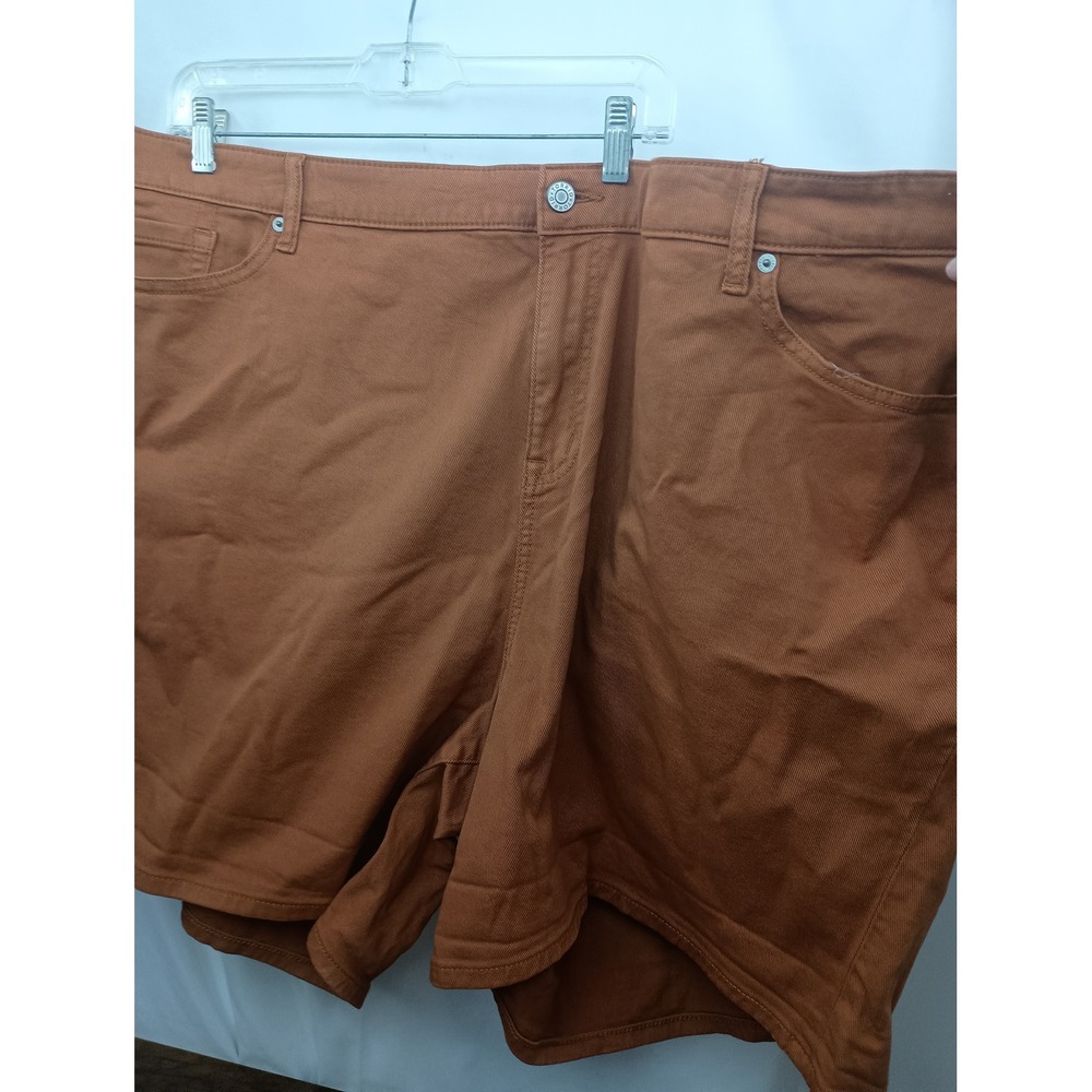 Torrid High-Rise Perfect 5" Short Vintage Stretch Rust Brown Plus Size 28